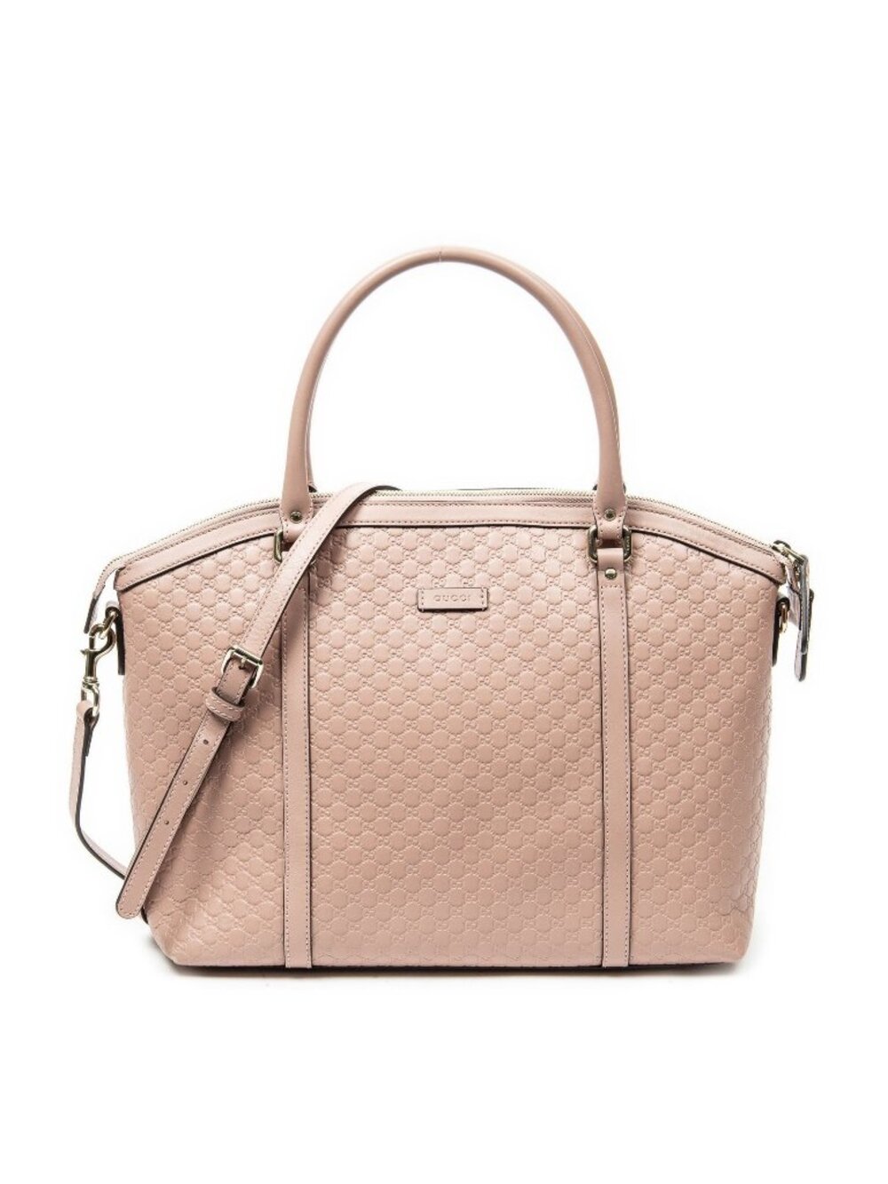 Gucci Large Dome Tote Pink Guccissima